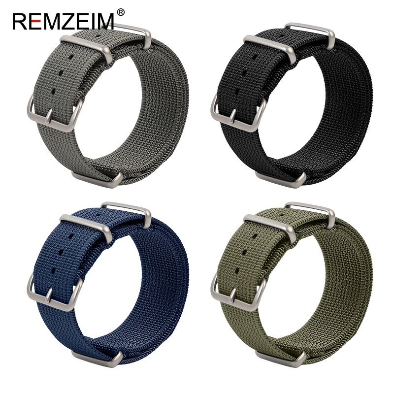New Ribbed Nylon Watch Strap 1 - Nylon Nato Strap recension och pris