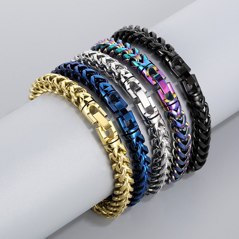 Rainbow Bbracelet 10mm Hip Hop - Ceramic Link Bracelet recension och pris
