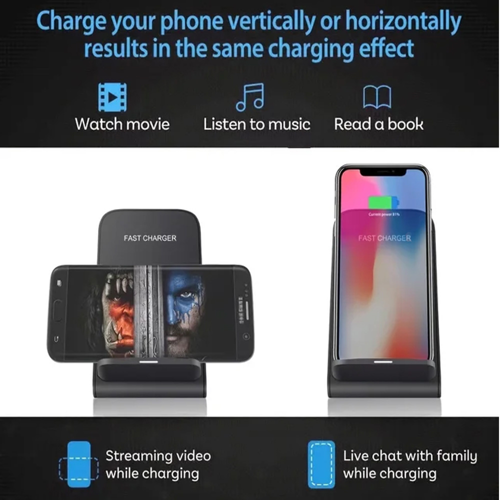 Wireless Charger Fast Support  - Wireless Charger Watch recension och pris