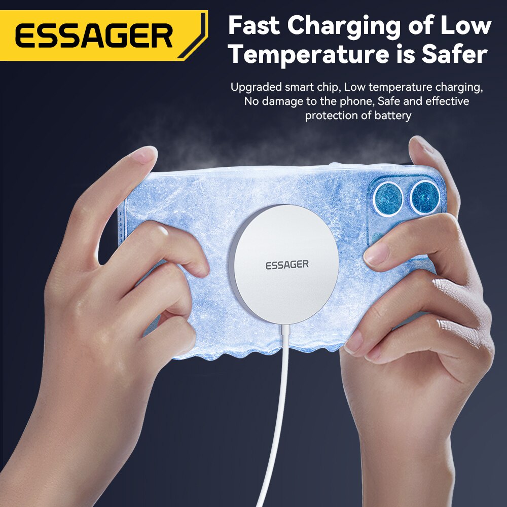 Essager 15W Magnetic Qi Wirele - Wireless Charger Watch recension och pris