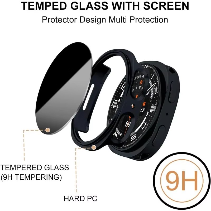 Privacy Glass+Case For Samsung - Samsung Smartwatch Ultra Accessories recension och pris