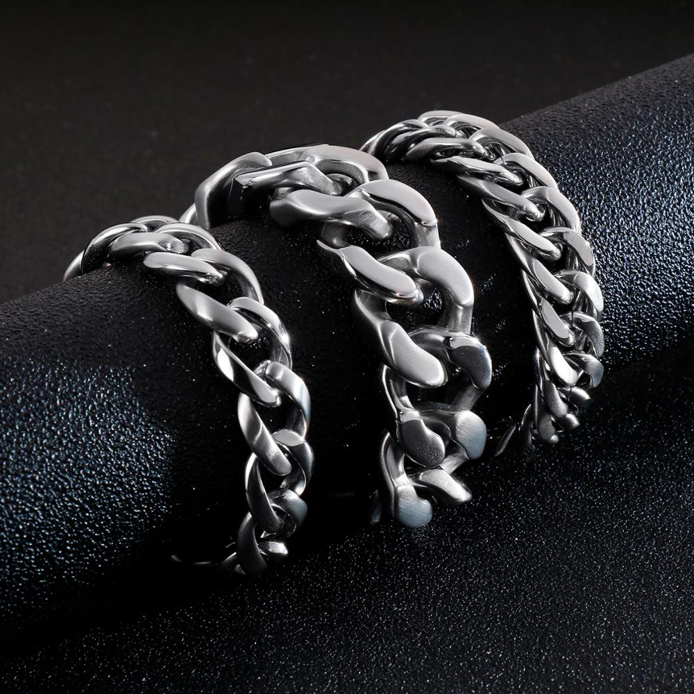 KALEN 22cm Stainless Steel Lin - Ceramic Link Bracelet recension och pris