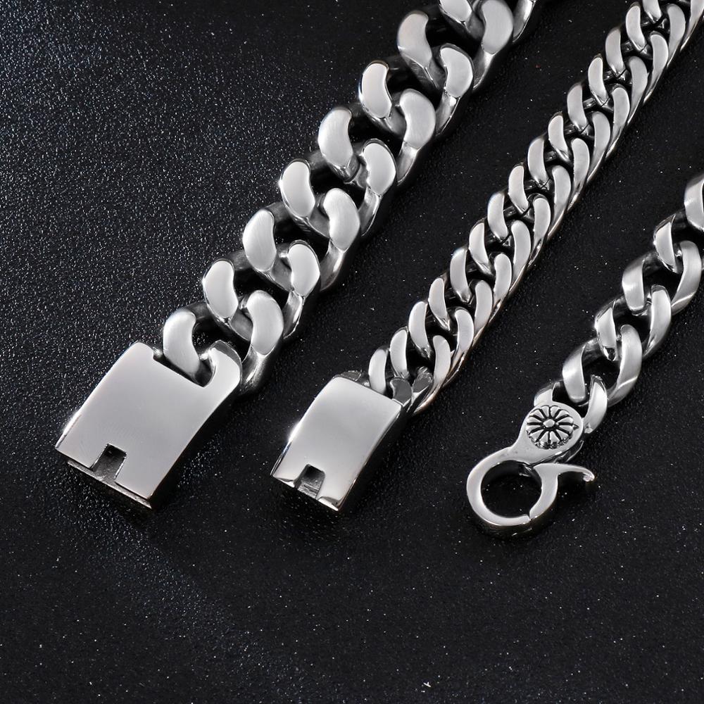 KALEN 22cm Stainless Steel Lin - Ceramic Link Bracelet recension och pris