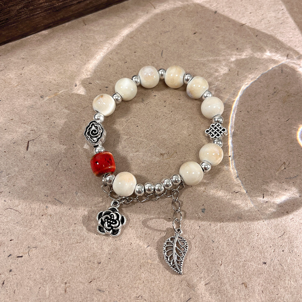 Retro Chinese Style Ceramic Be - Ceramic Link Bracelet recension och pris