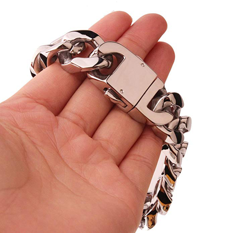 20MM Heavy Punk Retro Cuban Cu - Ceramic Link Bracelet recension och pris
