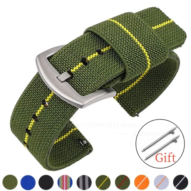 Nylon Watch Band 18mm 20mm 22m - Nylon Nato Strap recension och pris